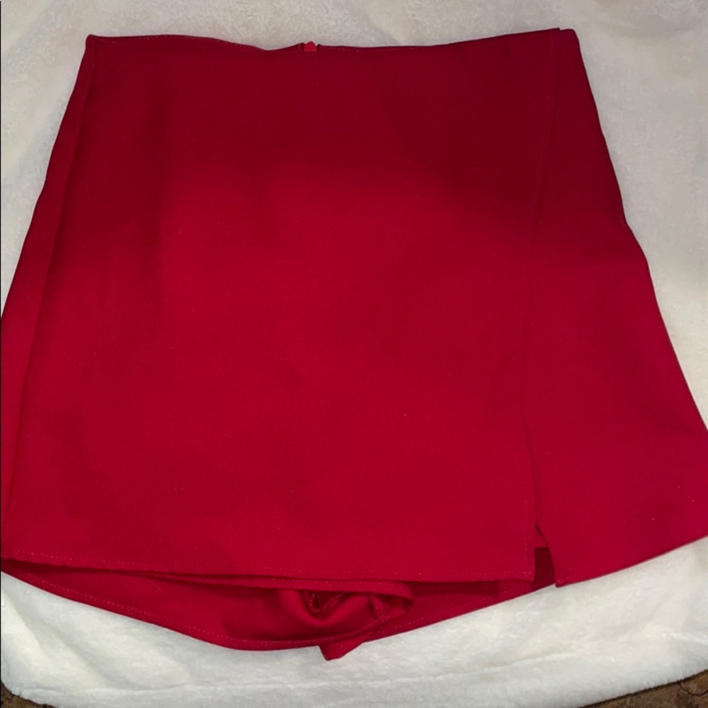 Red Envelope Skort